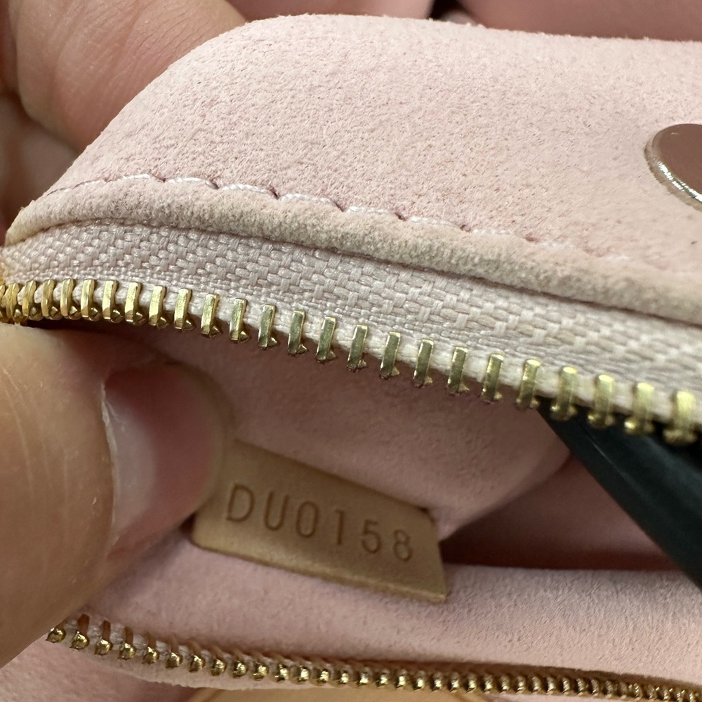 Louis Vuitton Damier Azur Canvas Tote with Pink Interior and Vachetta Trim - Picture 7 of 11